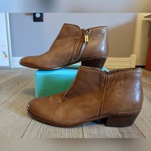 Sam Edelman Tan Ankle Booties